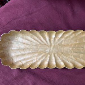 Julia Knight Mother of Pearl 12.5" Vanity Tray